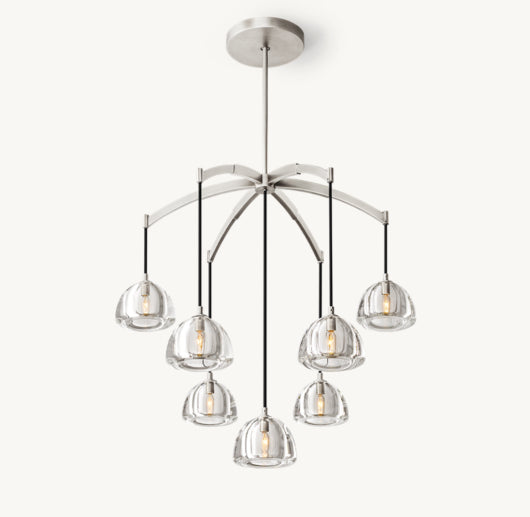 HEMISPHERE ROUND CHANDELIER 36"