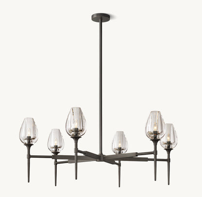 TULIP ROUND CHANDELIER 42"