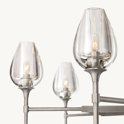 TULIP ROUND CHANDELIER 42"