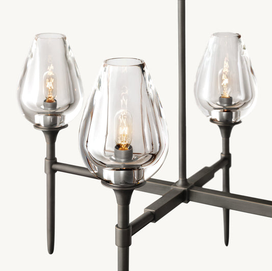 TULIP LINEAR CHANDELIER 52"