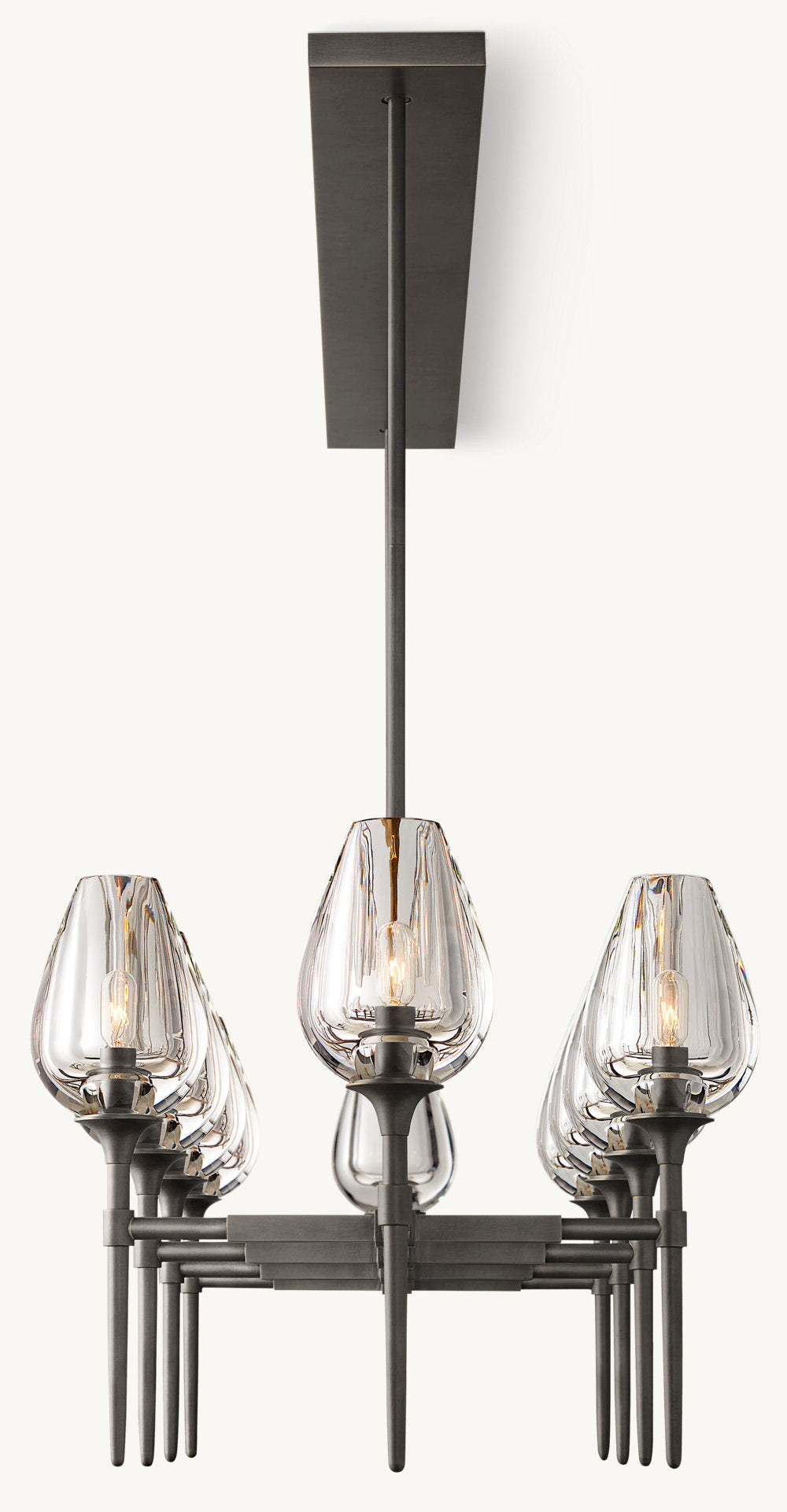 TULIP LINEAR CHANDELIER 65"
