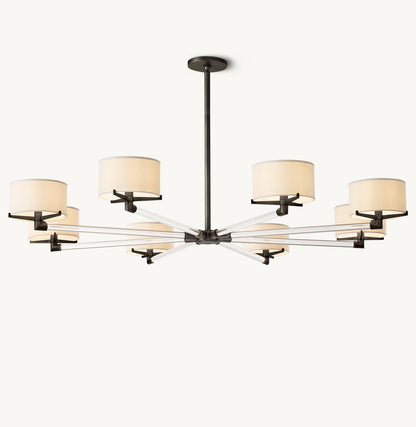 TRUMAN ROUND CHANDELIER 60"