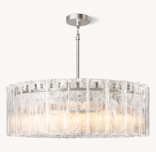 LATTICE ROUND CHANDELIER 48"