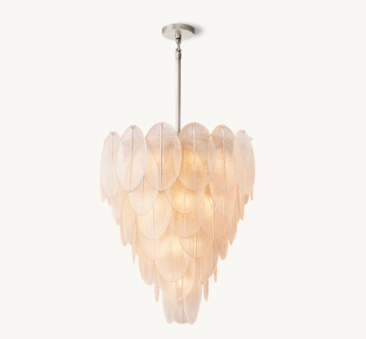 VANETTI TIERED ROUND CHANDELIER 37"