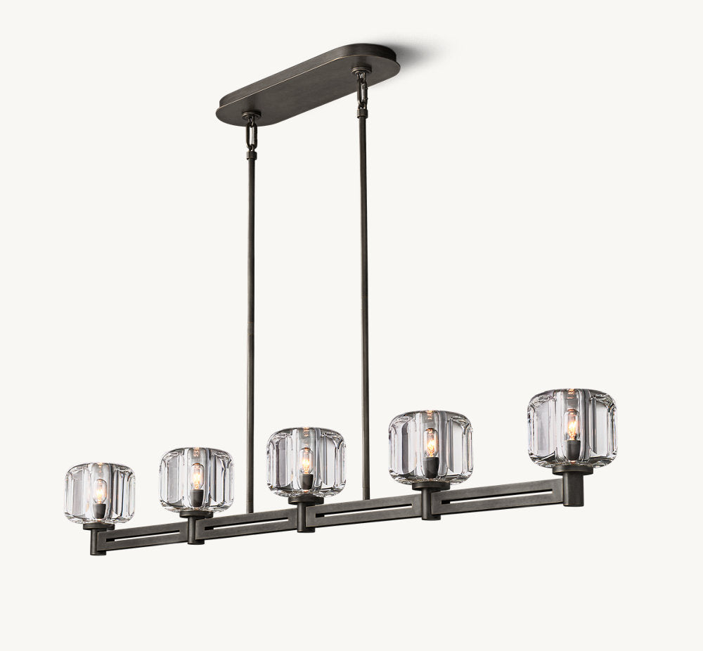 DEMARET LINEAR CHANDELIER 54"