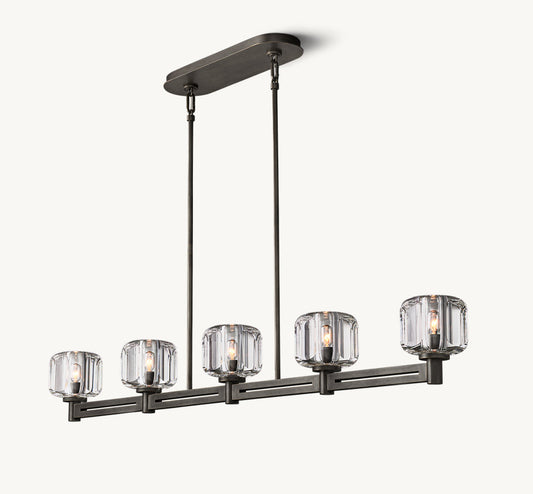 DEMARET LINEAR CHANDELIER 54"