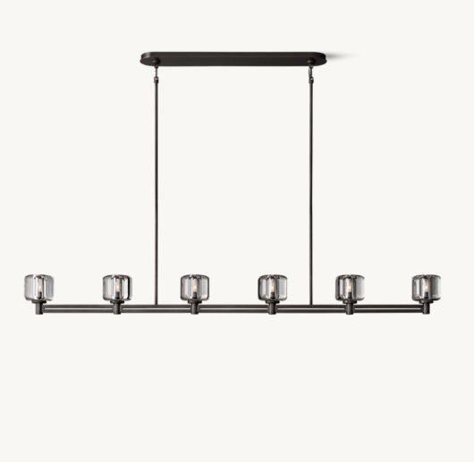 DEMARET LINEAR CHANDELIER 72"