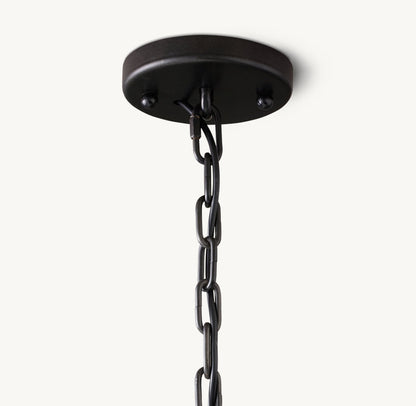 HARLOW CRYSTAL ROUND CHANDELIER 19"