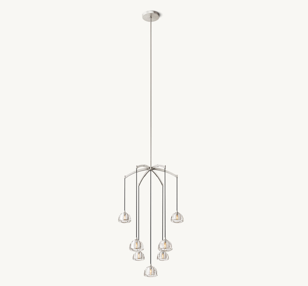 HEMISPHERE ROUND CHANDELIER 36"