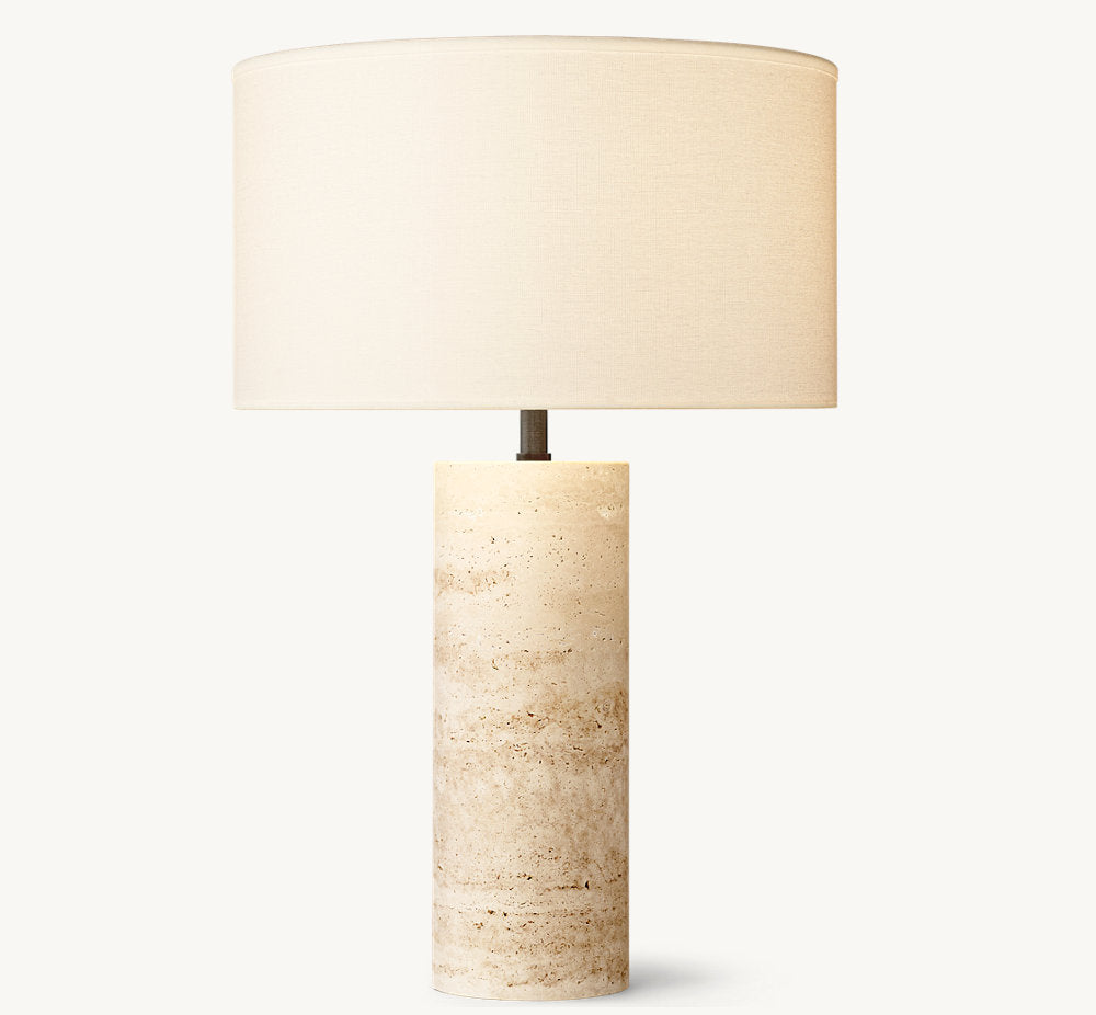 Sarezzo Cylindrical Table Lamp