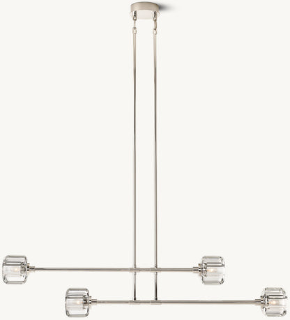 DEMARET MOBILE LINEAR CHANDELIER 54"