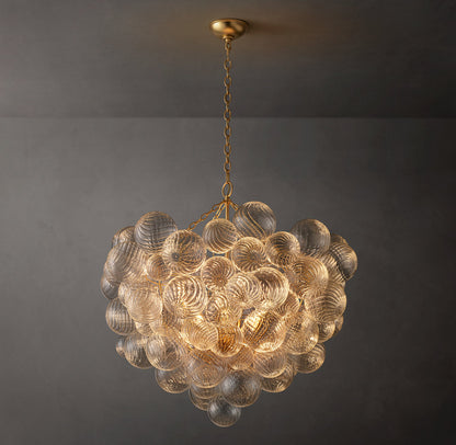 TALIA ROUND CHANDELIER 38"