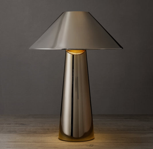 Mycena Round Metal Table Lamp
