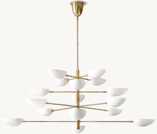 GRAPHIC CHANDELIER 70"