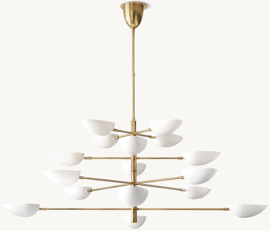 GRAPHIC CHANDELIER 70"