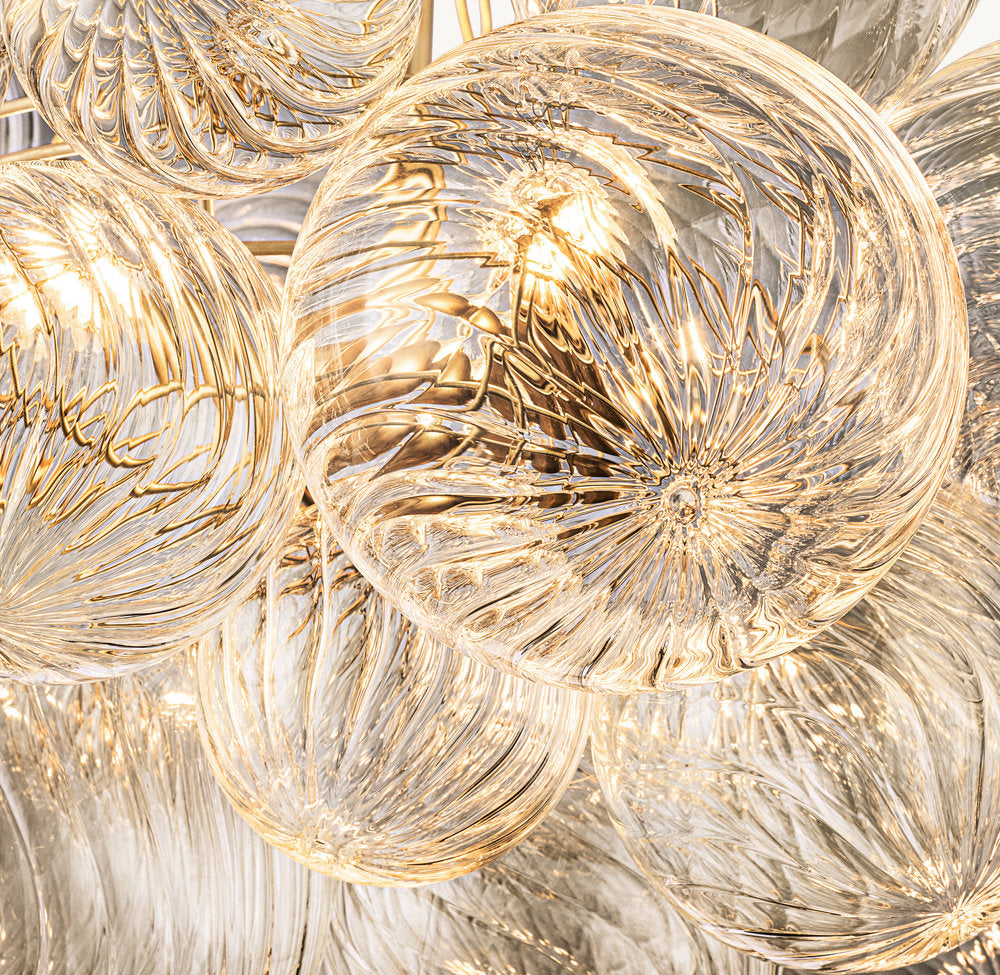TALIA ROUND CHANDELIER 33"