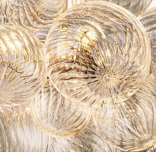 TALIA ROUND CHANDELIER 33"
