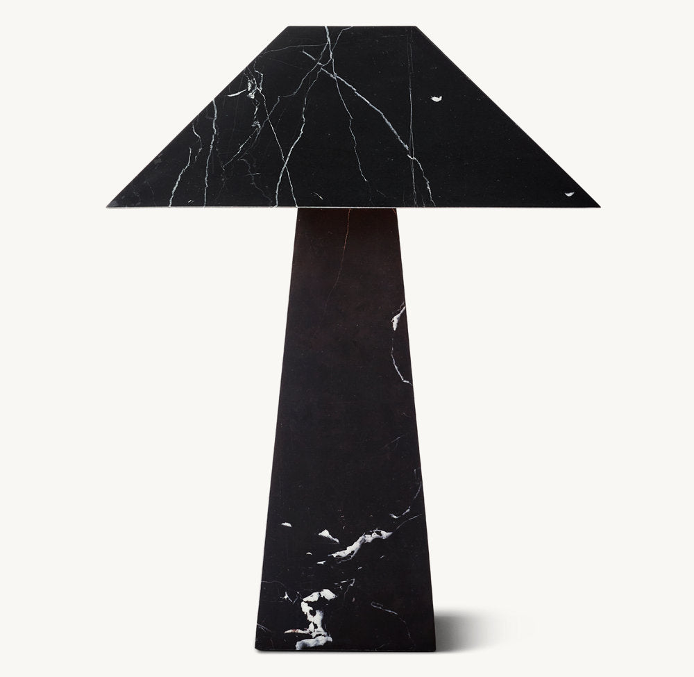 Mycena Obelisk Stone Table Lamp