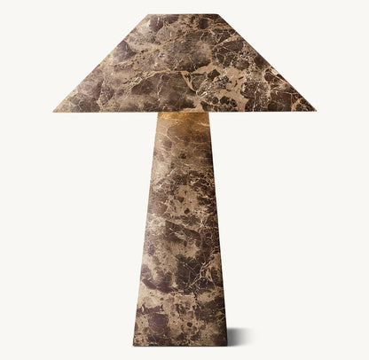 Mycena Obelisk Stone Table Lamp
