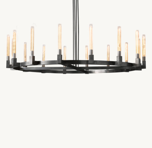 CANNELE ROUND CHANDELIER 72"