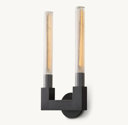 CANNELE DOUBLE SCONCE