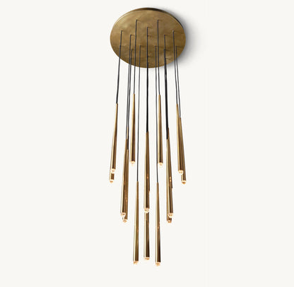 AQUITAINE ROUND CHANDELIER 30"