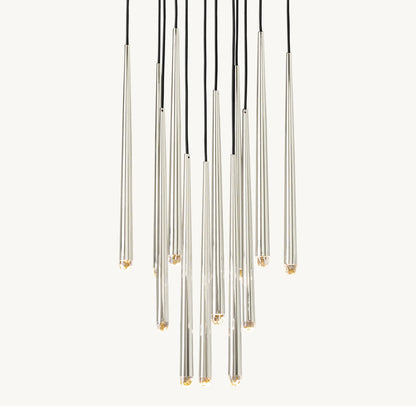 AQUITAINE ROUND CHANDELIER 24"