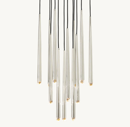 AQUITAINE ROUND CHANDELIER 24"