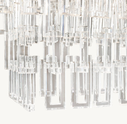 MARIGNAN TIERED ROUND CHANDELIER 48"