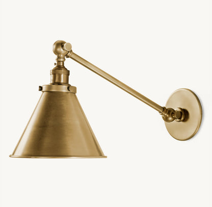 20TH C. LIBRARY SINGLE SCONCE